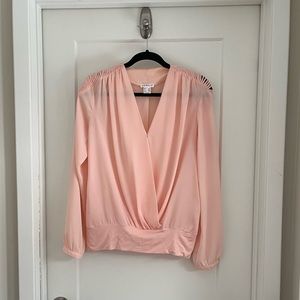 VENUS Soft Pink Crossover Top